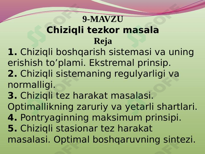 Varitsoin mavzu