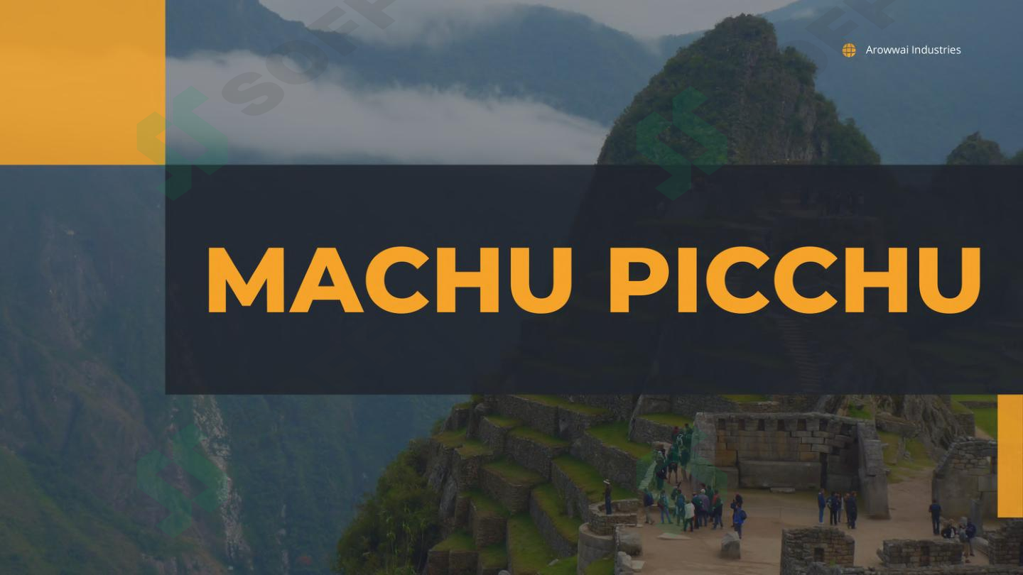 Machu Picchu turizimi haqida