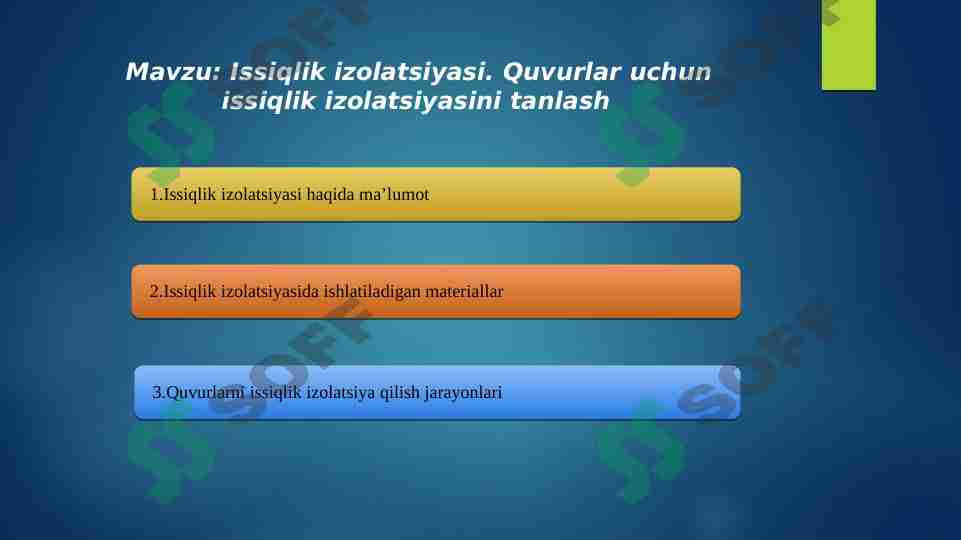 Issiqlik izolatsiyasi. Quvurlar uchun issiqlik izolatsiyasini tanlash