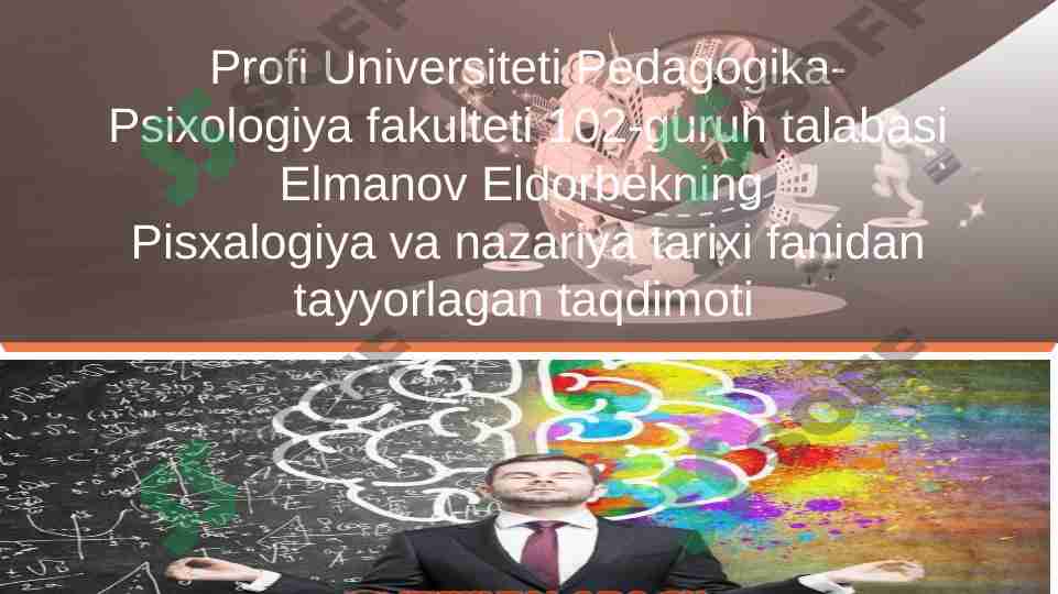Psixologiyada Eksperiment metodi