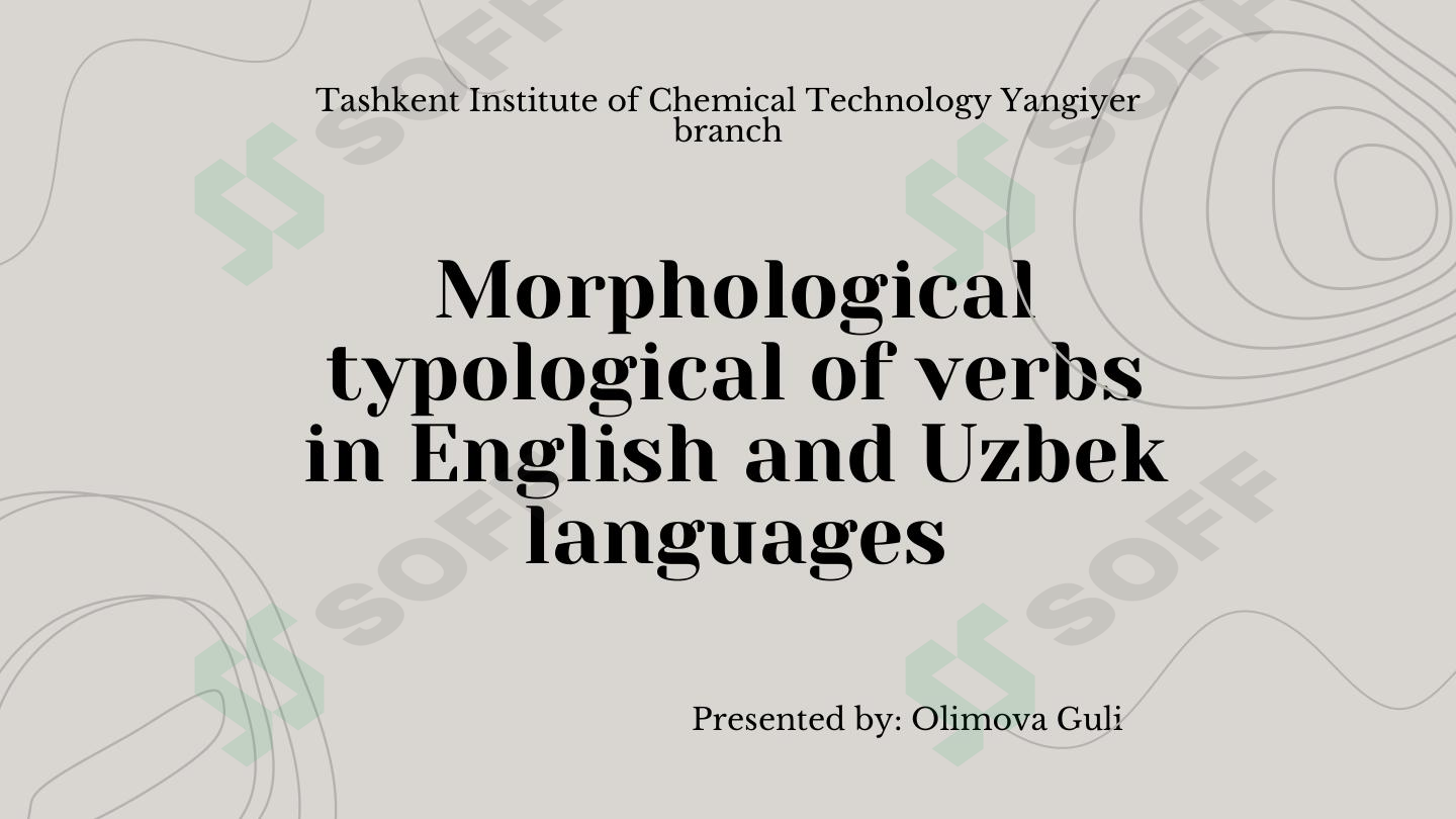 Morphological typology