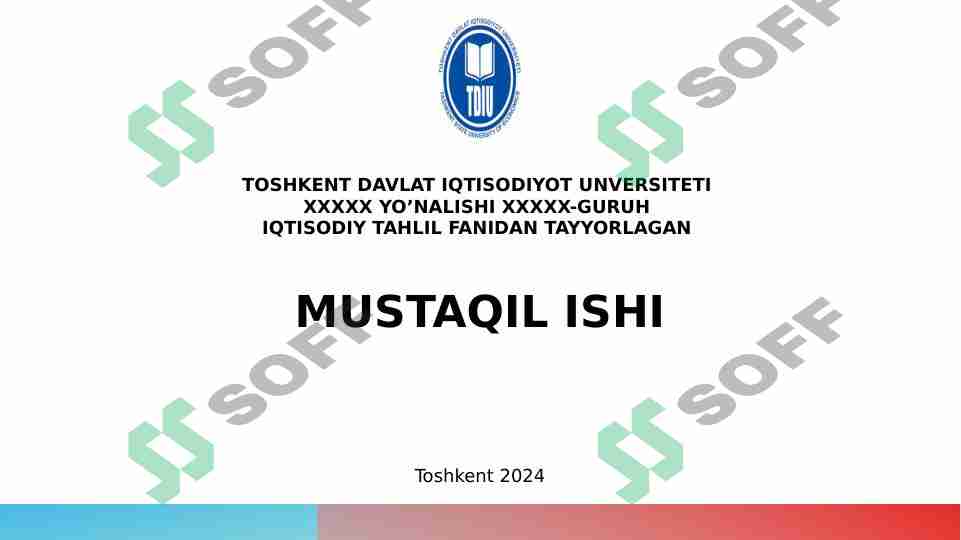Iqtisodiy tahlil