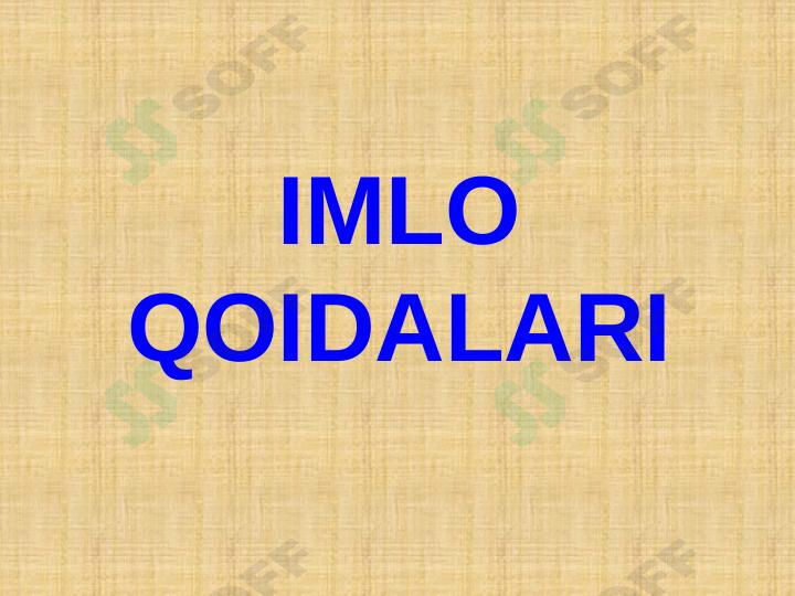 IMLO QOIDALARI