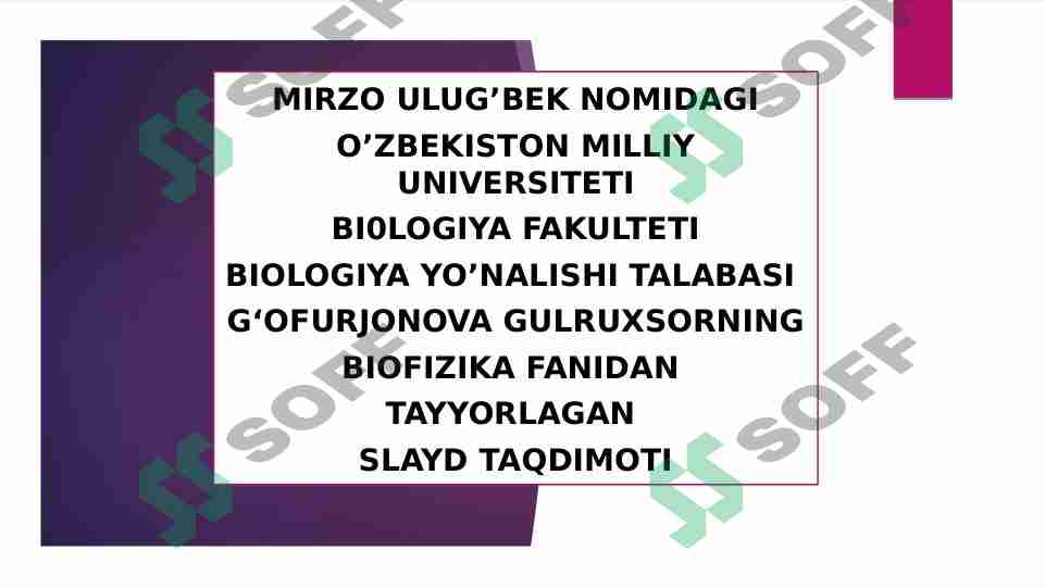 Retsepsiya va Retseptorlar hujayralar, tuzilishi va faoliyati