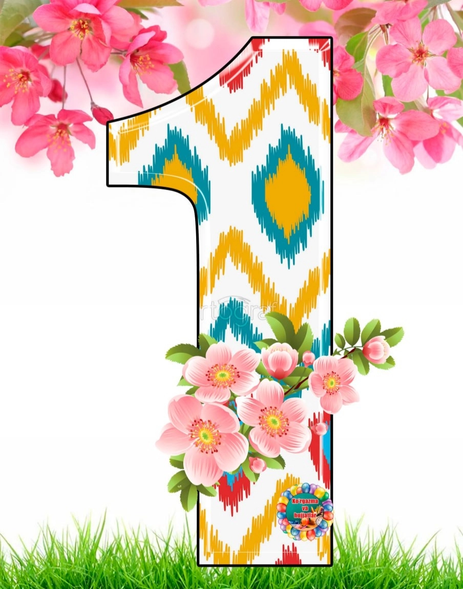 Raqamlar (Bahor fasli uchun)