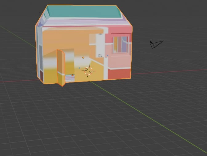 Eng oddiy uy. Blender ilovasi orqali ochiladi. самый простой дом. открывается через прилож. блендер.