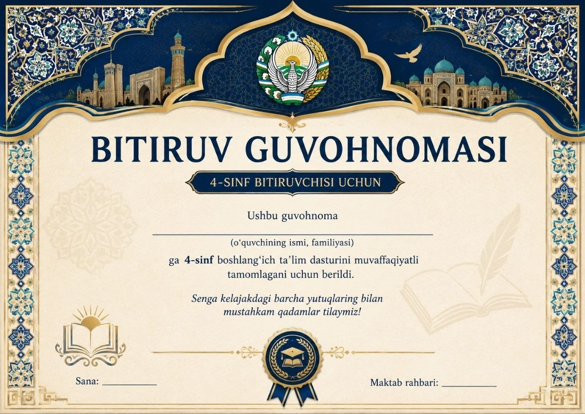 Bitiruv guvohnomasi