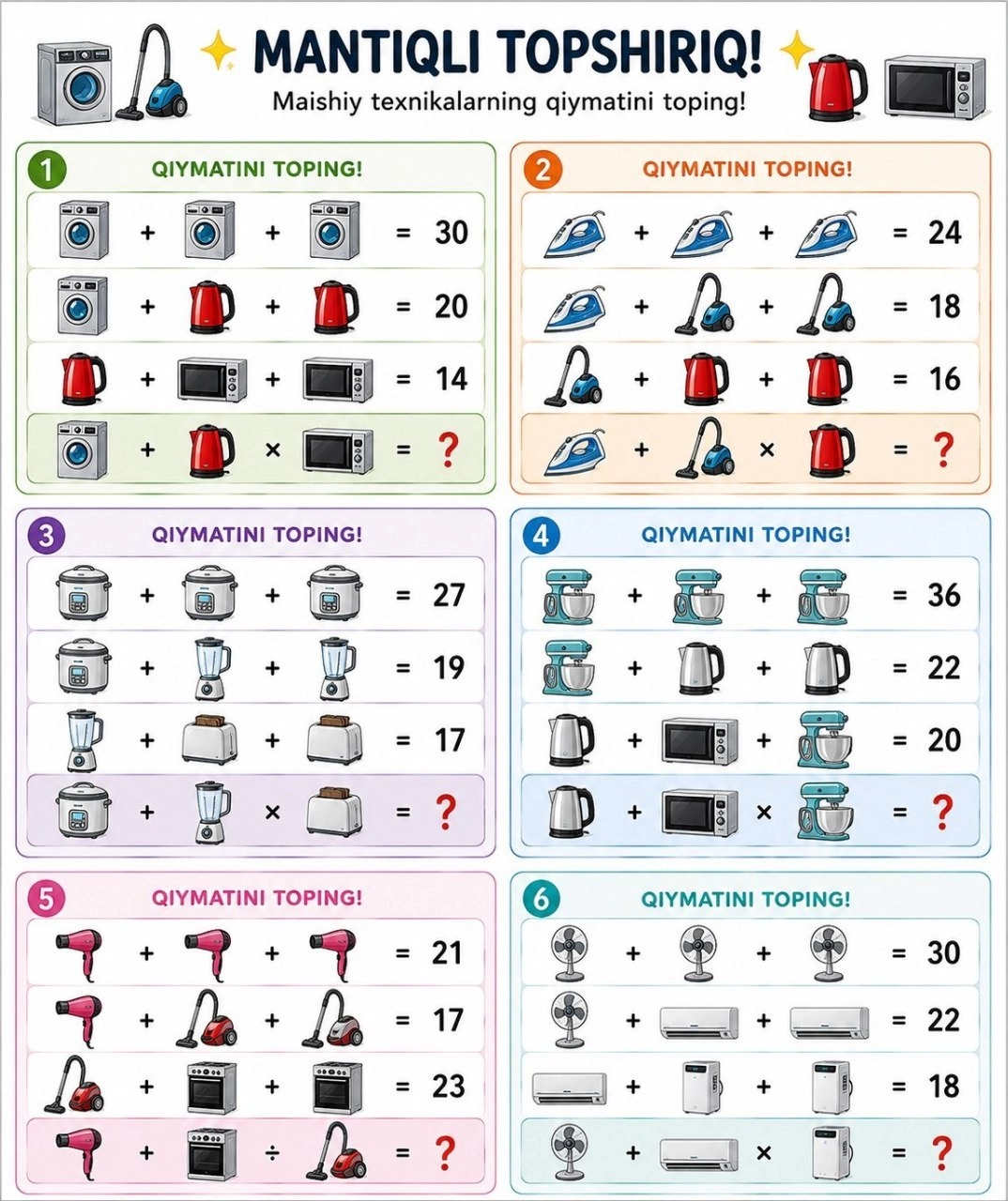 Matematik boshqotirmalar