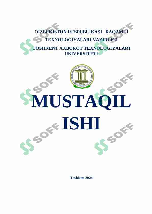 Fikriy funksiyalar qiymatlar jadvalini tuzish. Bunda variantlar soni cheklanganligi.