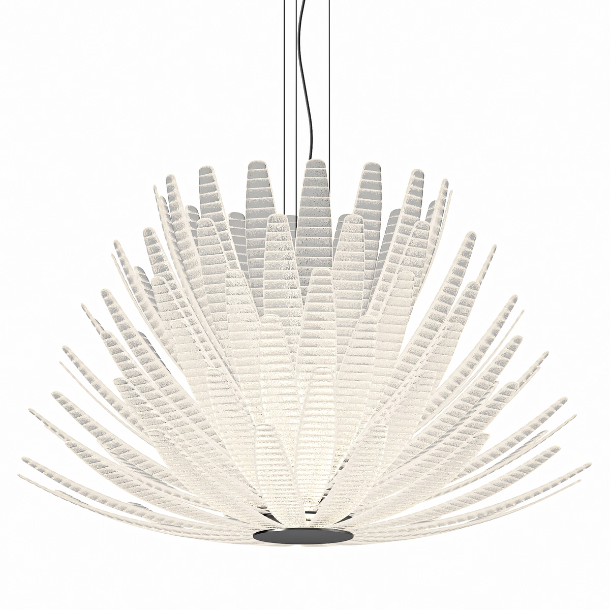 French Luxury Murano Glass Chandelier Living Room