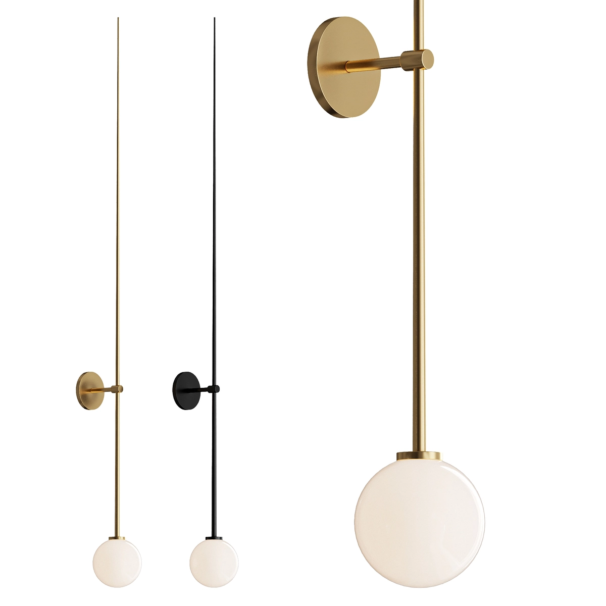 ImperiumLoft LINES ball shaped sconce