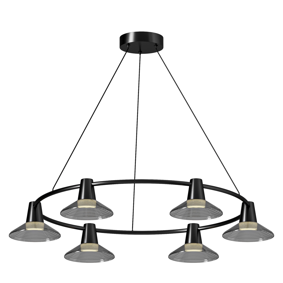CICLA R Ring Chandelier 6 heads