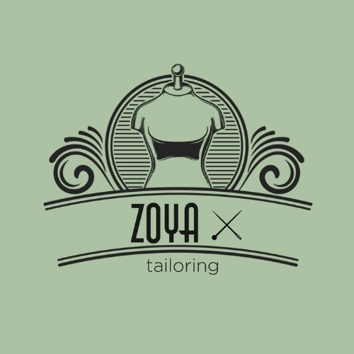 ZOYA Tailoring Logo Design