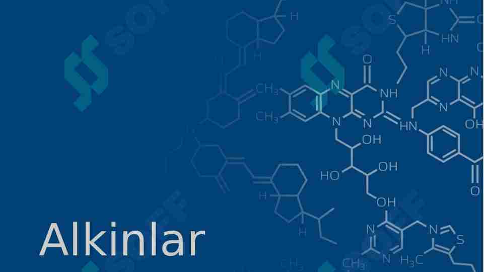 Alkinlar