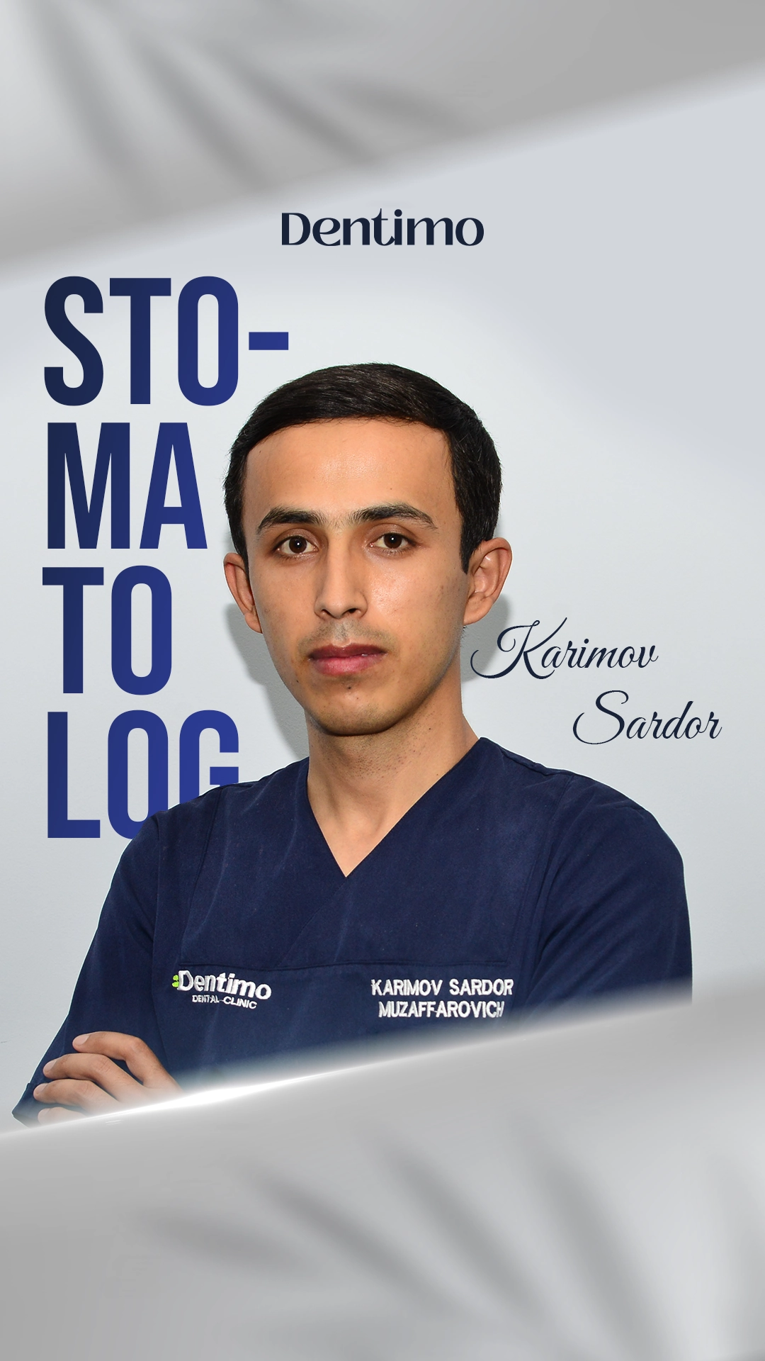 Dental klinika uchun qilingan smd post muqovalari