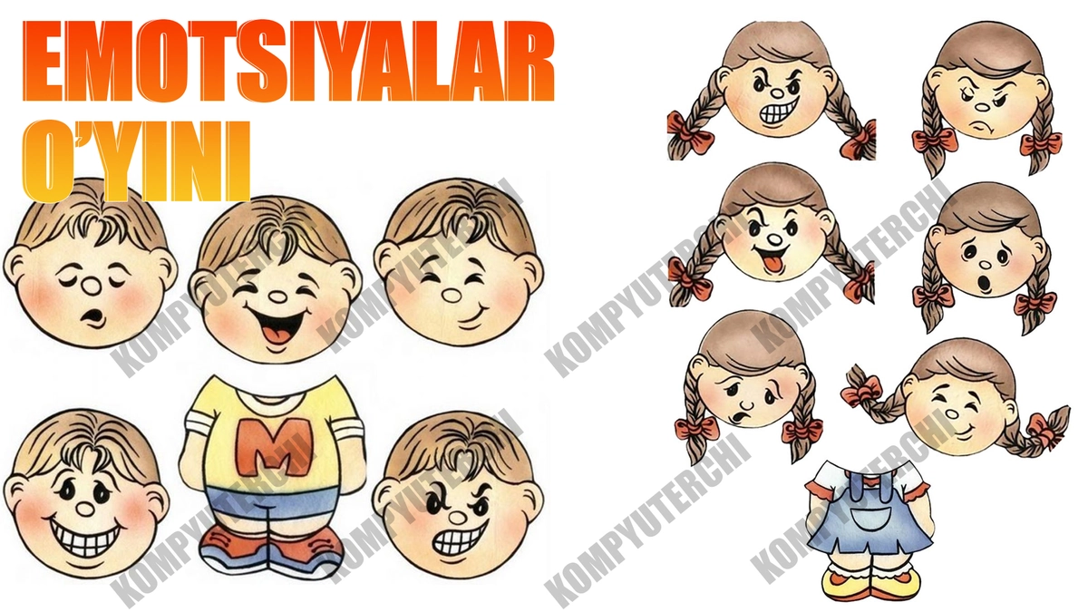 "Bola emotsiyasi" - Didaktik o'yin maktabgacha ta'lim tashkilotlari uchun