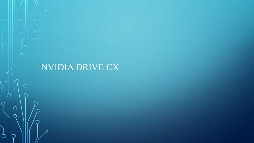 Nvidia Drive cx