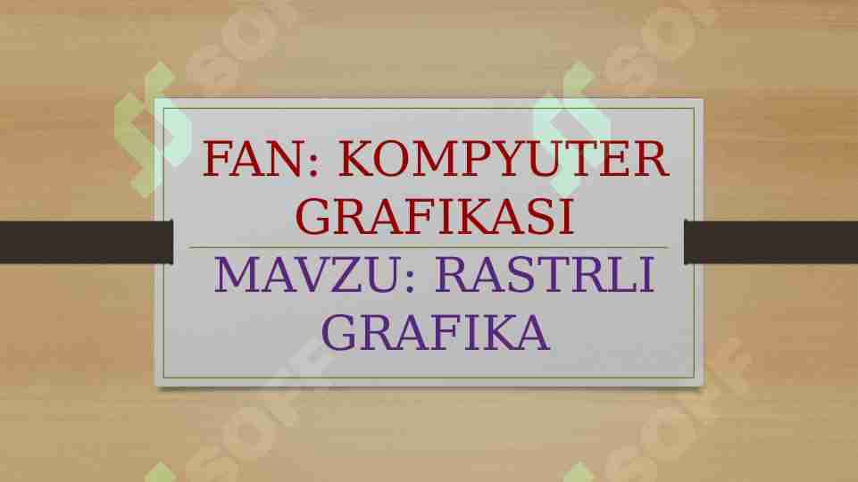 RASTRLI GRAFIKA