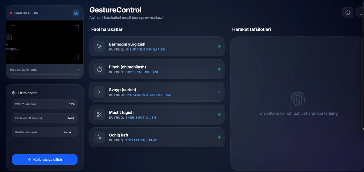 skrean hand kontrol