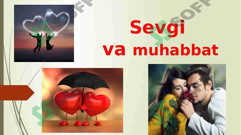 Sevgi va muhabbat