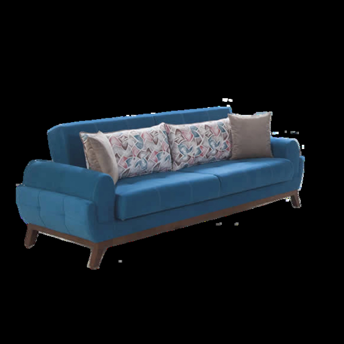 blue sofa