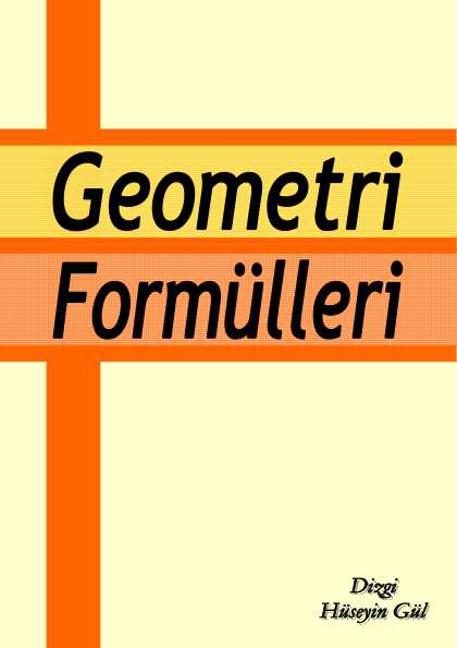 Turk geometriya formulalar
