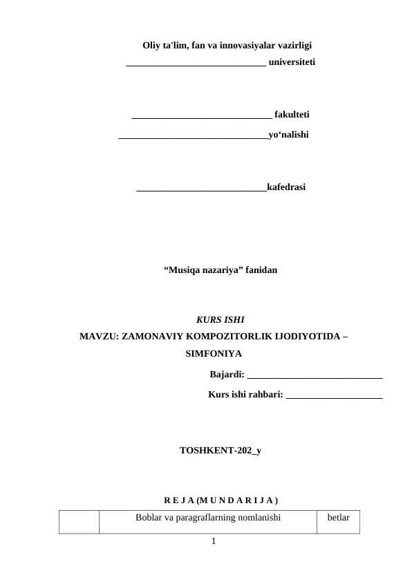 Zamonaviy kompozitorlik ijodiyotida simfoniya 30224