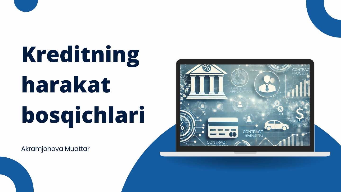Kreditning xarakar bosqichlari