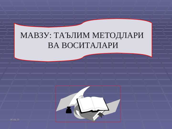 talim metodlari va vositalari