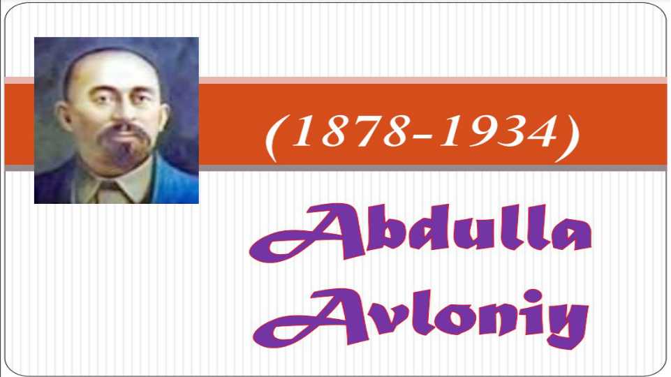 Abdulla Avloniy