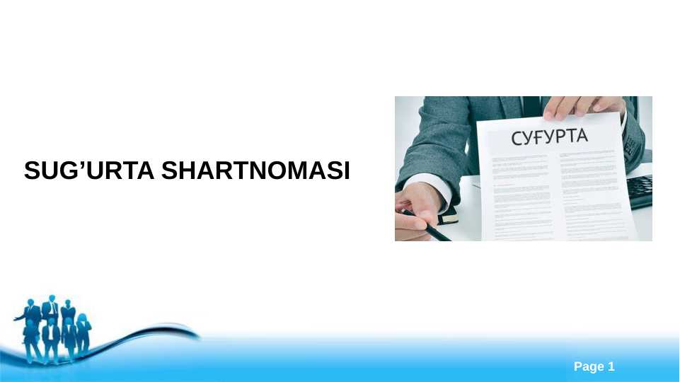 SUG’URTA SHARTNOMASI