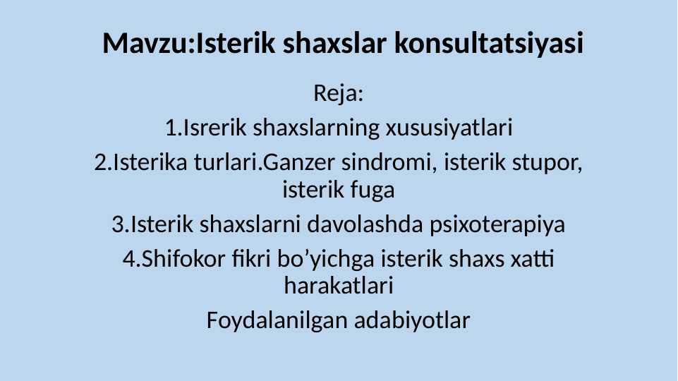 Isterik shaxslar konsultatsiyasi.pptx