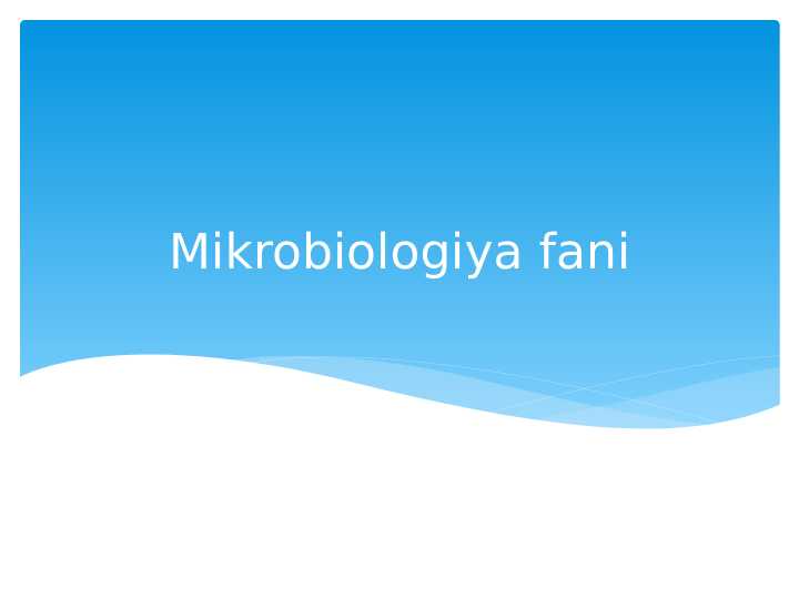 Antigen va antitelalar seriologik reaksiyalar (agglyutinatsiya, gemagglyutinatsiya reaksiyalari, pretsipitatsiya