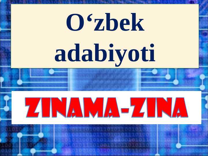 ZINAMA ZINA