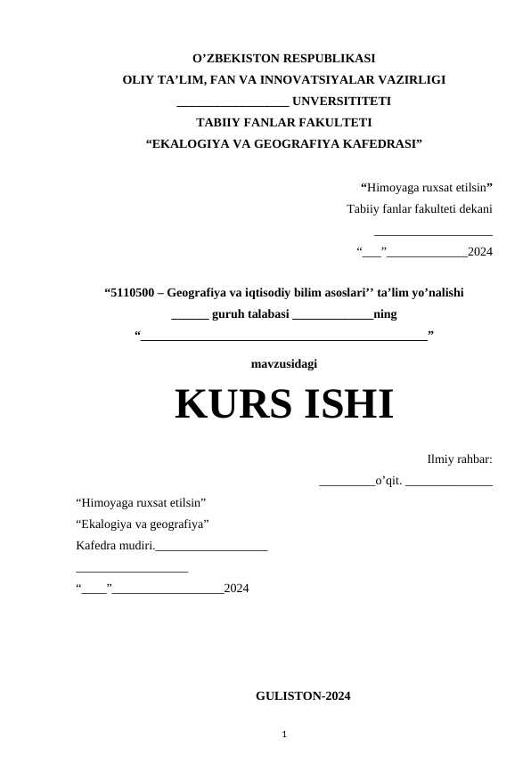 OSIYO QIT’ASINING SUBREGIONLARGA BO’LINISHI