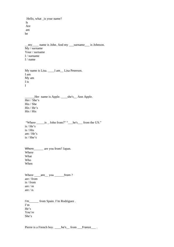 ingliz tili test grammatika