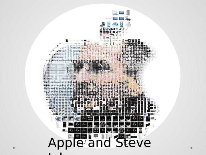 Apple and Steve Jobs