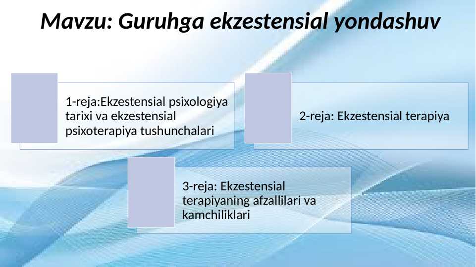 Guruhga ekzestensial yondashuv 30.pptx