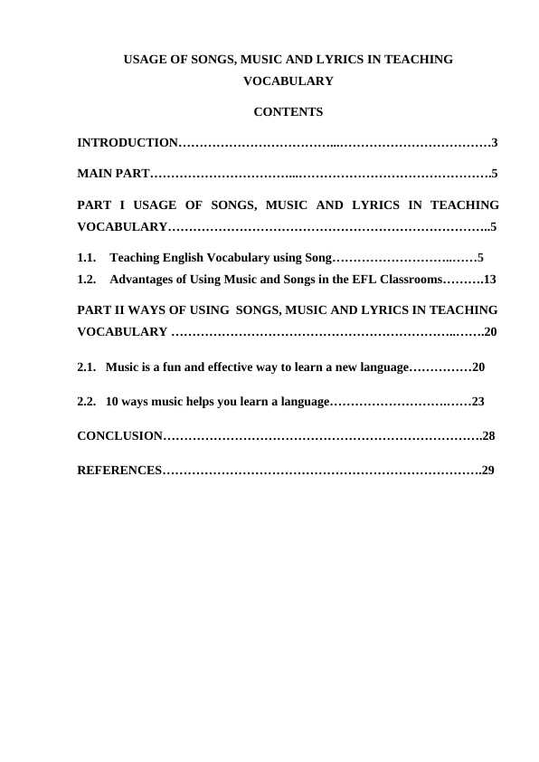 Usаge оf sоngs, music аnd lyrics in teаching vоcаbulаry course work.docx
