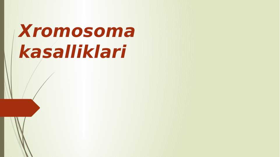 Xromosoma kasalliklari