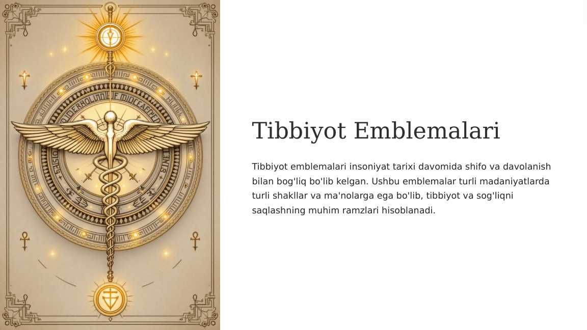 Tibbiyot Emblemalari