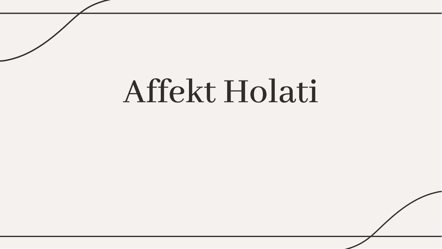 Affekt Holati