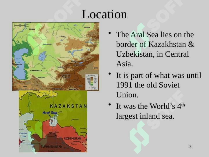The ARAL SEA