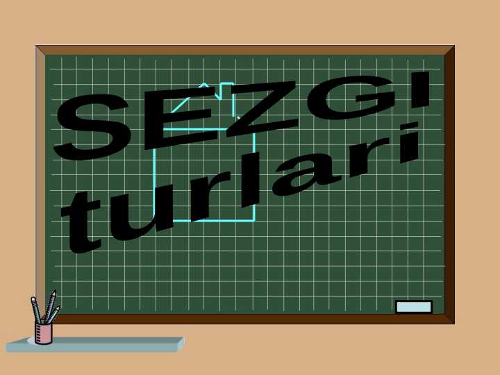 SEZGI turlari