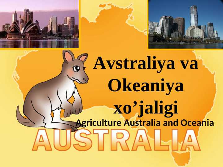Avstraliya va Okeaniya xo’jaligi
