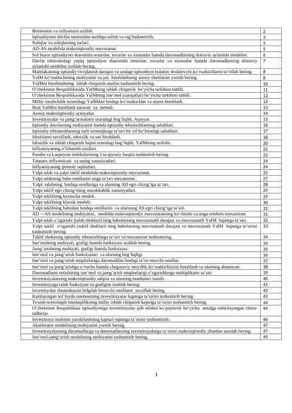 iqtisodiyot yo'nalishidagilar uchun savolnoma javoblari 151-200 gacha