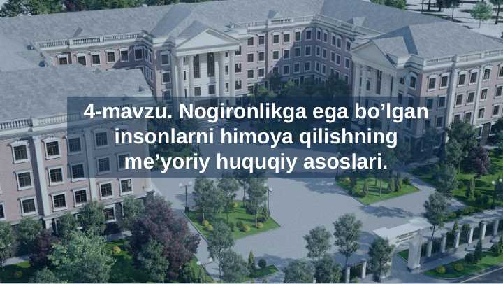 Nogironlikning xalqaro tasnifi