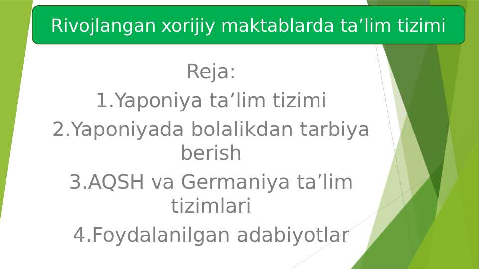 Rivojlangan xorijiy maktablarda ta’lim tizimi 35.pptx