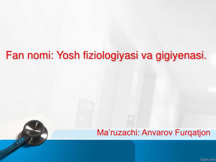 Salomatlikning umumiy muammolari