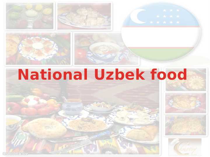 National Uzbek food